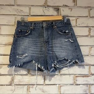 Wild fable high rise short jean shorts size 6